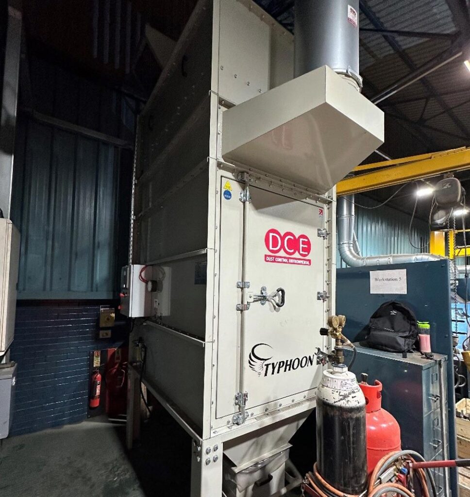 Rail Manufacturer Protects Work Environment with the installation of DCE LEV Control Benches