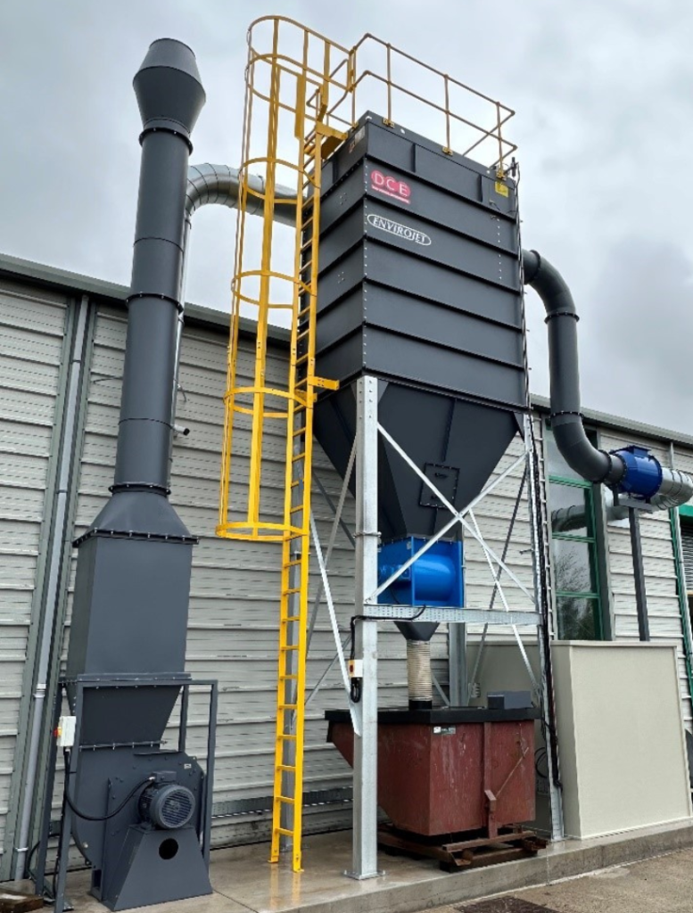 DCE Envirojet Delivers Efficient Dust Extraction for Silotank