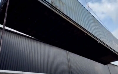 Container Removal 1st phase of building work